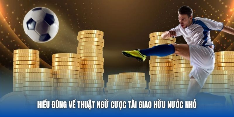 Hiểu đúng về thuật ngữ cược Tài giao hữu nước nhỏ 